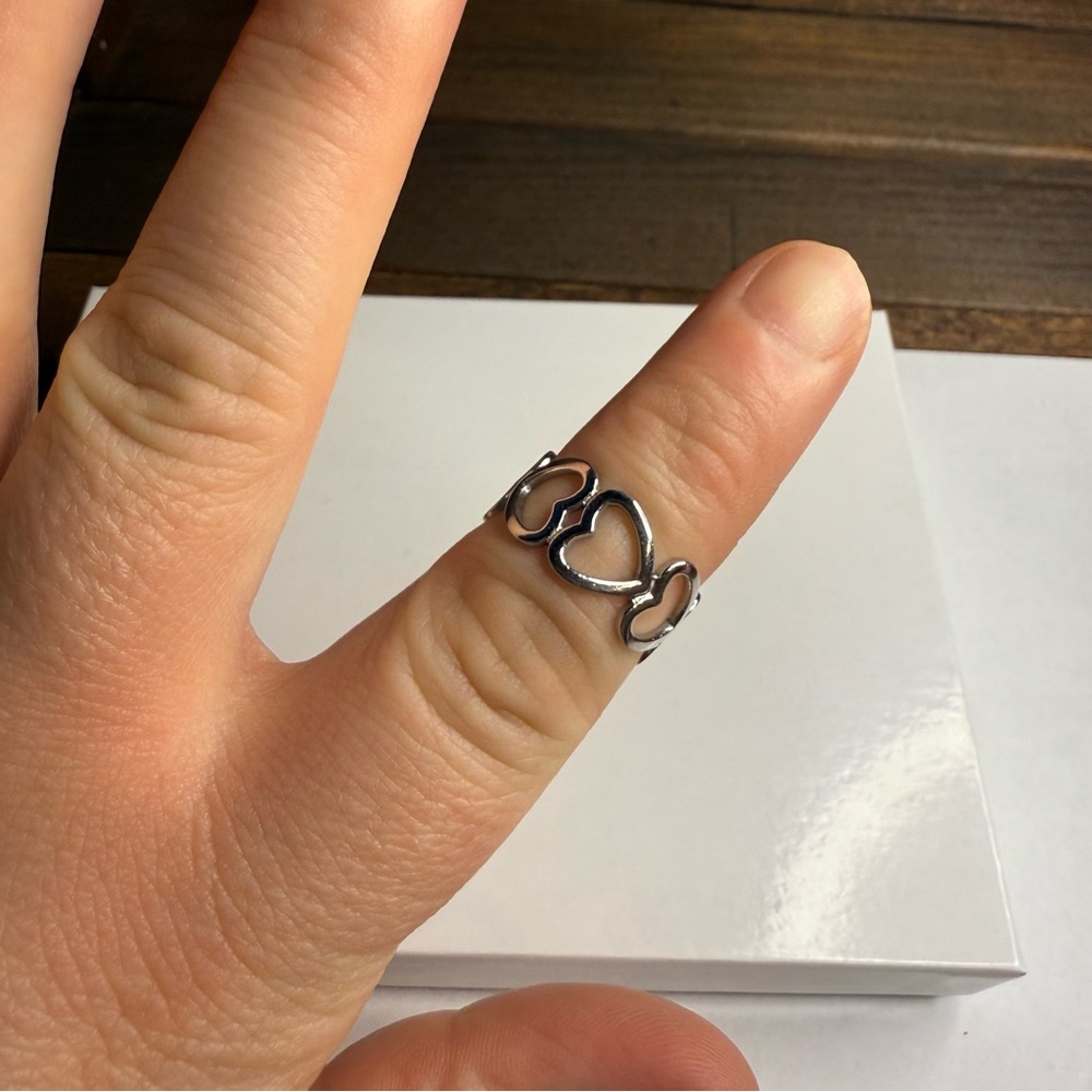 Silver Heart Ring